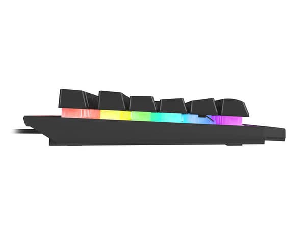 GENESIS Rhod 500 RGB keyboard Gaming USB QWERTY Portuguese Black, Silver