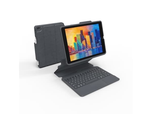 Zagg veske/deksel med tastatur ZAGG Keyboard Pro Keys Trackpad iPad 10,2"