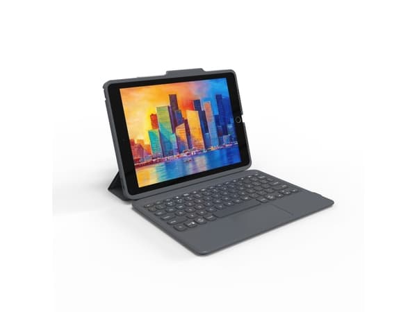 Zagg veske/deksel med tastatur ZAGG Keyboard Pro Keys Trackpad iPad 10,2"