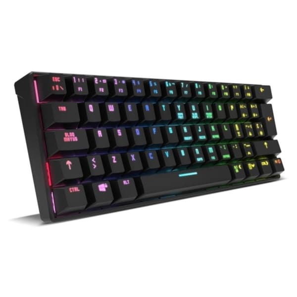 Gaming-tastatur Krom Kluster Sort Spansk qwerty