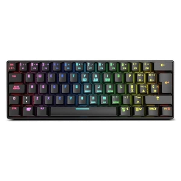 Gaming-tastatur Krom Kluster Sort Spansk qwerty Sort