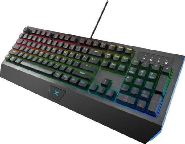 Klawiatura Noxo NOXO | Vengeance | Juodas | Klaviatūra žaidimams | su laidu | Mechaninė | EN/RU | 920 g | Mėlyna Switches