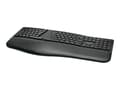 Miniatyrbild 2 av 5: Kensington Pro Fit Ergo Wireless Keyboard - Tangentbord - trådlös - 2.4 GHz, Bluetooth 4.2 - brittisk - svart
