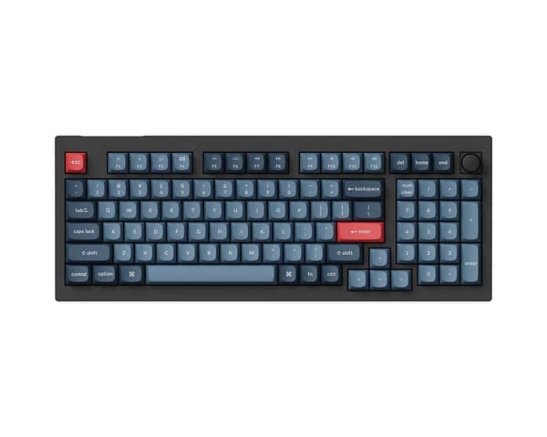 V5 Max QMK/VIA RGB Hotswap Trådløs Tastatur [Gateron Jupiter Brown] - ISO