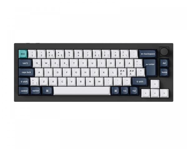 Q2 Max QMK 65% Trådlöst Mekaniskt Tangentbord [Gateron Jupiter Brown] - ISO