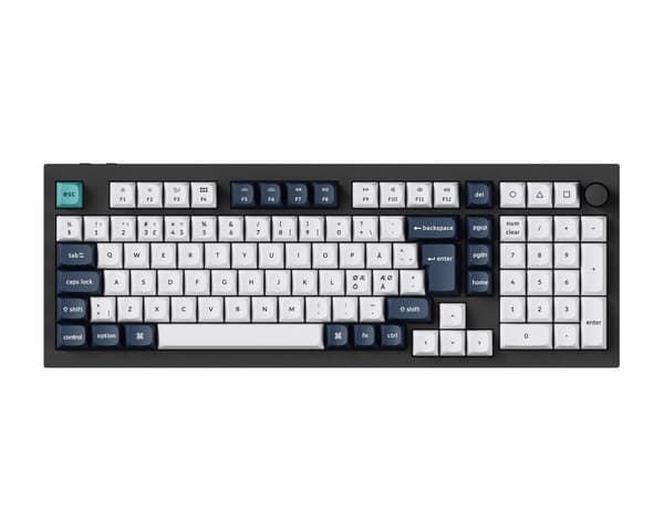 Q5 Max QMK Langaton Mekaaninen Näppäimistö [Gateron Jupiter Red] - ISO