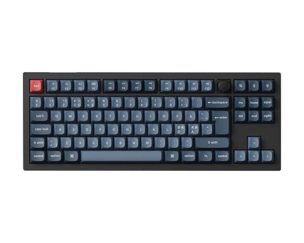 V3 Max TKL QMK RGB Hotswap Trådløs Tastatur [Gateron Jupiter Red] - ISO