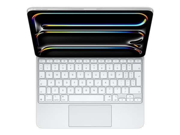 Apple Magic Keyboard - Tastatur og folioveske - med styrepute - bakbelysning - Apple Smart connector - QWERTY - Internasjonal engelsk / kanadisk fran