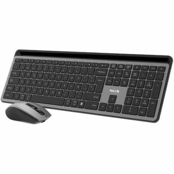 Numerisk tastatur NGS ECLIPSEKIT Sort Grå