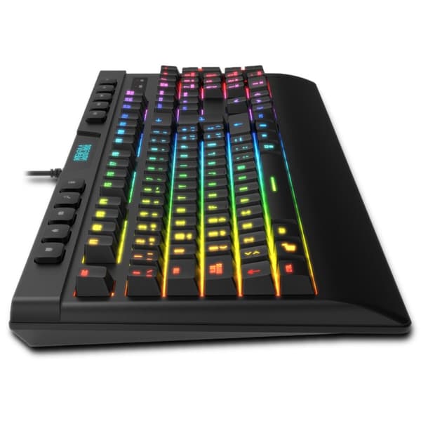Gaming-tastatur og -mus Krom Kalyos Sort