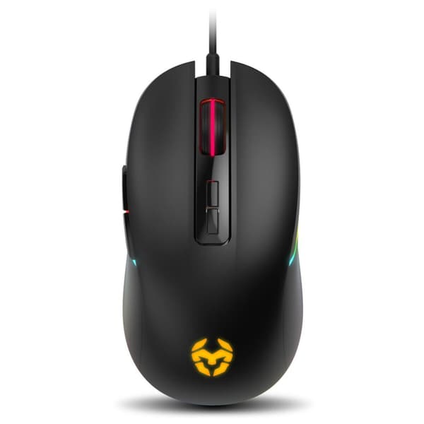 Gaming-tastatur og -mus Krom Kalyos Sort