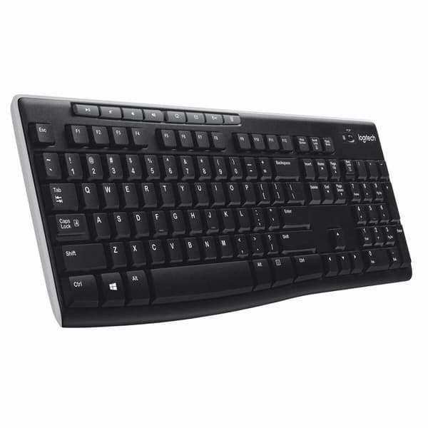 Trådløst tastatur Logitech K270 Sort Spansk qwerty 2.4 GHz