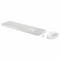 Miniatyrbilde 1 av 3: Tastatur med Trådløs Mus HP 4R016AA Hvit Spansk Qwerty