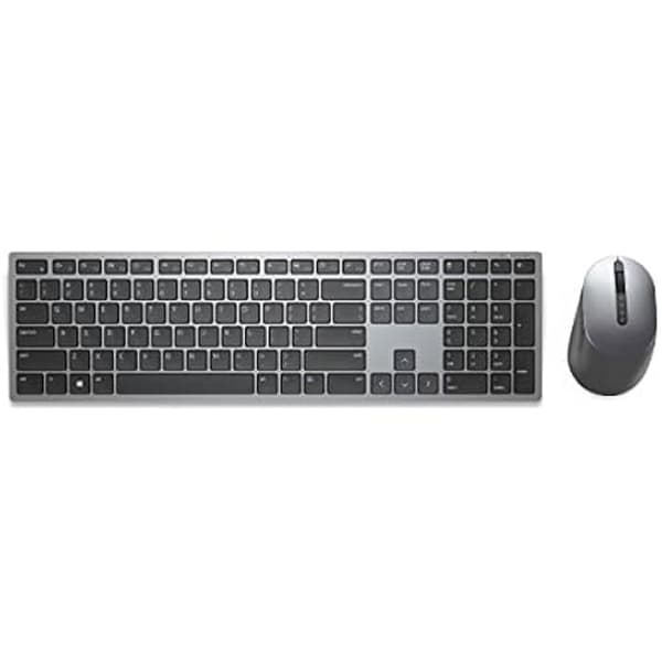 DELL KM7321W trådlöst tangentbord och mus - Storbritannien (QWERTY) - RF 2,4 GHz och Bluetooth 5,0 - 4000 DPI