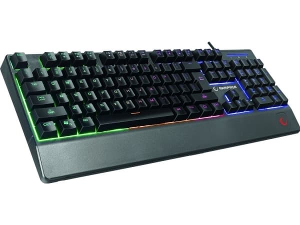 Rampage RGB USB-bakgrundsbelyst tangentbord med mekaniskt membran