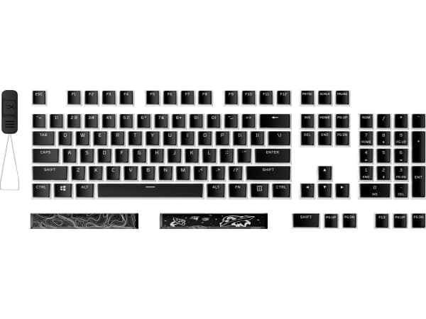 Dual-Layer PBT Keycap Set for HyperX Mechanical Keyboards