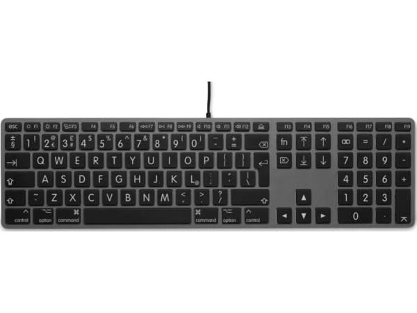 LMP 24266, Full størrelse (100 og), Koblet med ledninger (ikke trådløs), USB, QWERTY, Grå