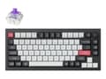 Pikkukuva 1 / 3: Keychron Q1 HE, 75%, Wired & Wireless, USB + RF Wireless + Bluetooth, Magnetic-mechanical key switch, RGB LED, Black, Grey