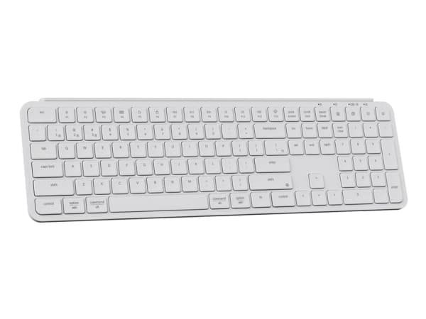 Keychron B6P-K8, Fullstor (100 %), Trådlös, USB + RF Wireless + Bluetooth, Mekaniska tangentbrytare, Elfenben