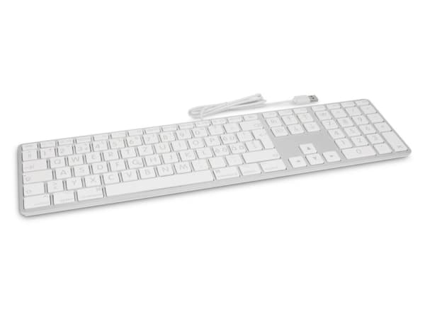 LMP 24215, Fullstor (100 %), Kabel, USB, AZERTY, Silver