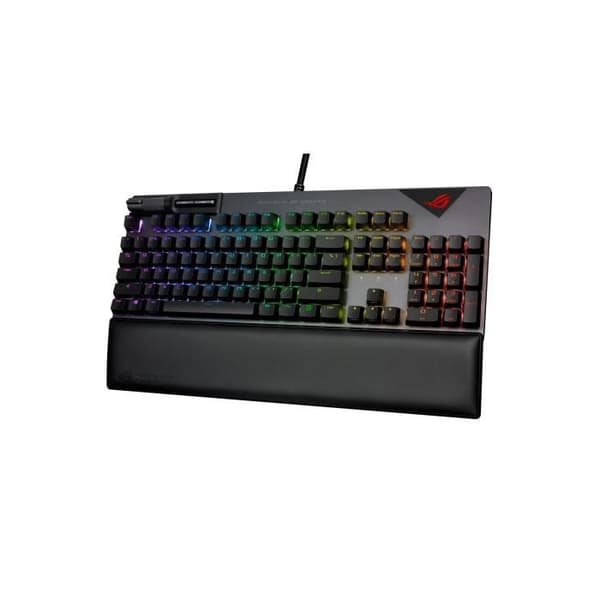 Clavier Mécanique - ASUS - ROG Strix Flare II - Rétroéclairage RGB - Switches ROG NX Red - Filaire USB