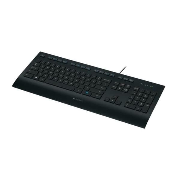Tangentbord - Trådbundet - Logitech - K280E -AZERTY - Svart