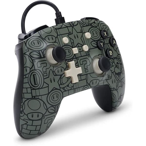Manette Filaire - Nintendo - Super Mario Pop - 3,5 mm ljuduttag - 3 m USB-kabel - Programmerbara knappar