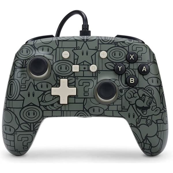 Manette Filaire - Nintendo - Super Mario Pop - 3,5 mm ljuduttag - 3 m USB-kabel - Programmerbara knappar
