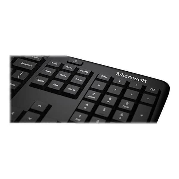 Microsoft tangentbord och mus Combo USB kabelanslutet ergonomiskt tangentbord och mus Combo - Microsoft Ergonomic Desktop - Svart