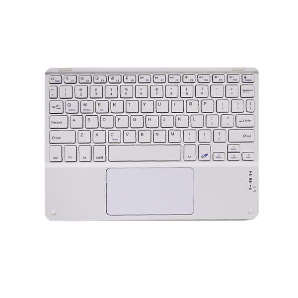 INF Trådløst touchpad-tastatur til tablets 0 Hvid L