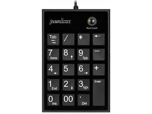Perixx Perixx PERIPAD-202 U, USB numeric keypad, black