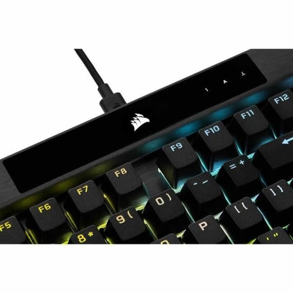 Bluetooth-näppäimistö ja tabletin tuki Corsair K70 RGB PRO Musta Ranska AZERTY