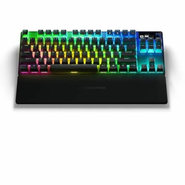 Bluetooth näppäimistö SteelSeries 64869 Musta Ranska AZERTY