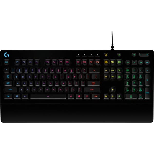Pelinäppäimistö Logitech G213 Musta Espanjalainen Qwerty QWERTY Qwerty portugali