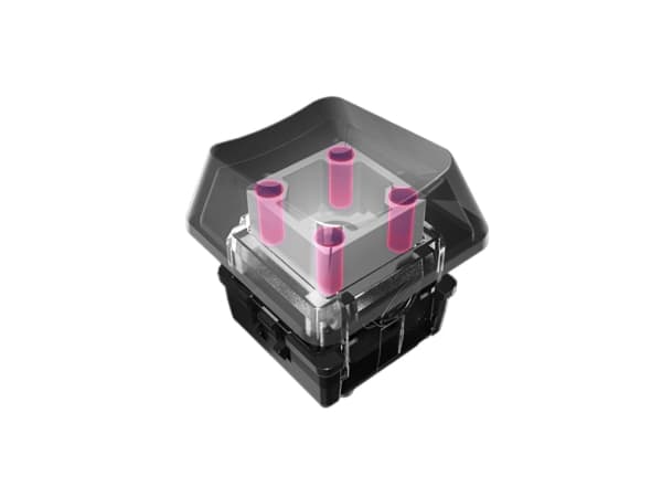 ASUS AC04 ROG RX PBT KEYCAP SET, Näppäimen hattu, 155 mm, 76 mm, 140 mm, Musta