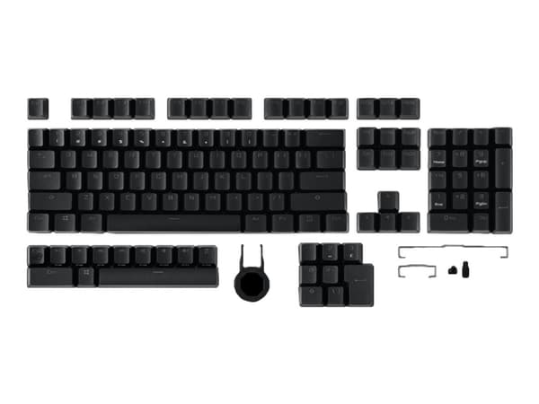 ASUS AC04 ROG RX PBT KEYCAP SET, Näppäimen hattu, 155 mm, 76 mm, 140 mm, Musta