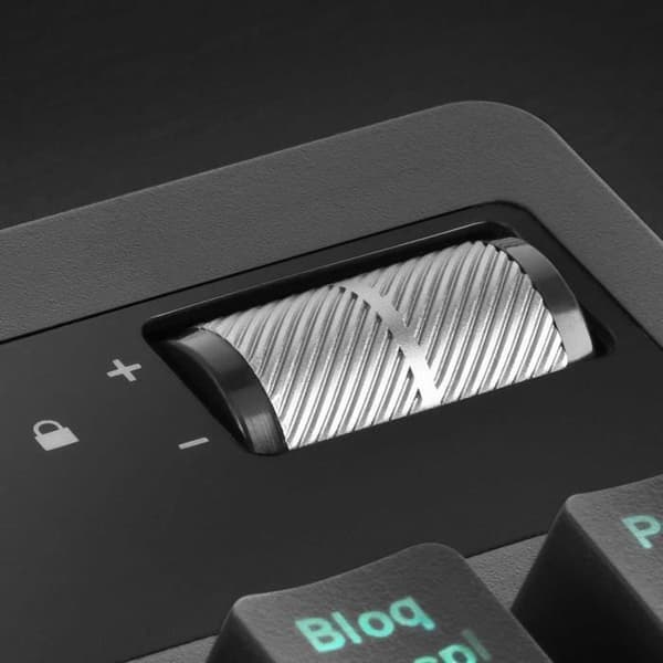 TKL Gaming Keyboard - Mars Gaming - MKAX - Rosa - H-Mech - Gel handledsstöd