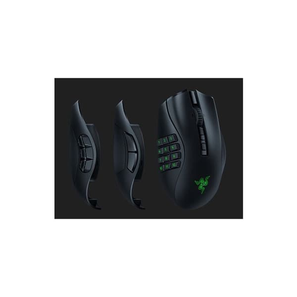 Gamingmus - RAZER - Naga V2 Pro - Trådad - Svart - 8886419333890