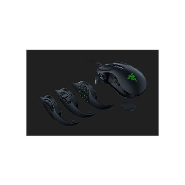 Gamingmus - RAZER - Naga V2 Pro - Trådad - Svart - 8886419333890