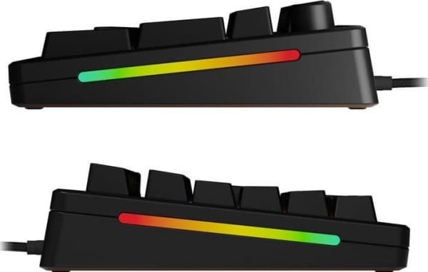 Glorious GMMK 3 100 % Custom Gaming-Tastatur - Pre-Built, ISO (DE), Fox Switches, schwarz