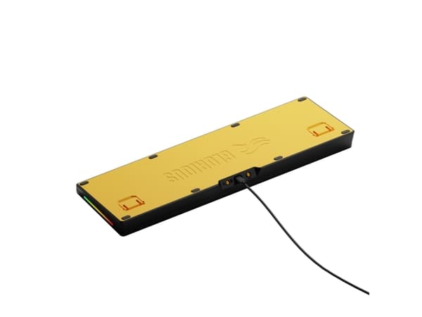 Glorious Gaming GMMK 3 100% Barebones, Fullstor (100 %), Kabel, USB, RGB LED, Svart