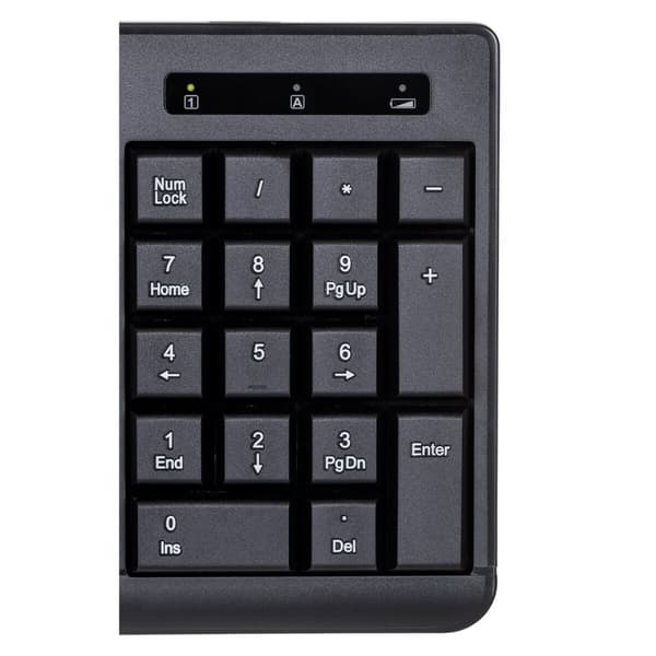 Näppäimistö Activejet K-3803SW Musta QWERTY