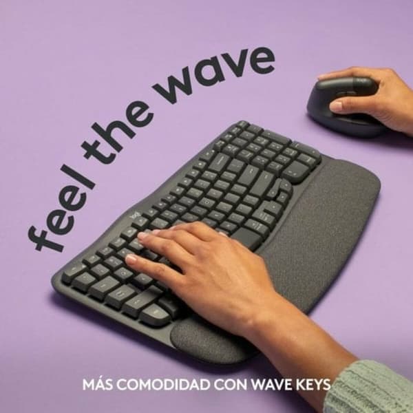 Näppäimistö Logitech 920-012296 Grafiitinharmaa Espanja QWERTY