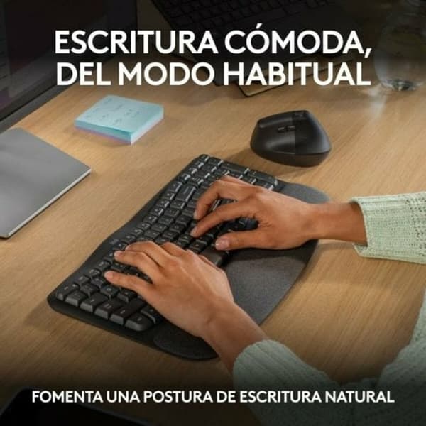 Näppäimistö Logitech 920-012296 Grafiitinharmaa Espanja QWERTY