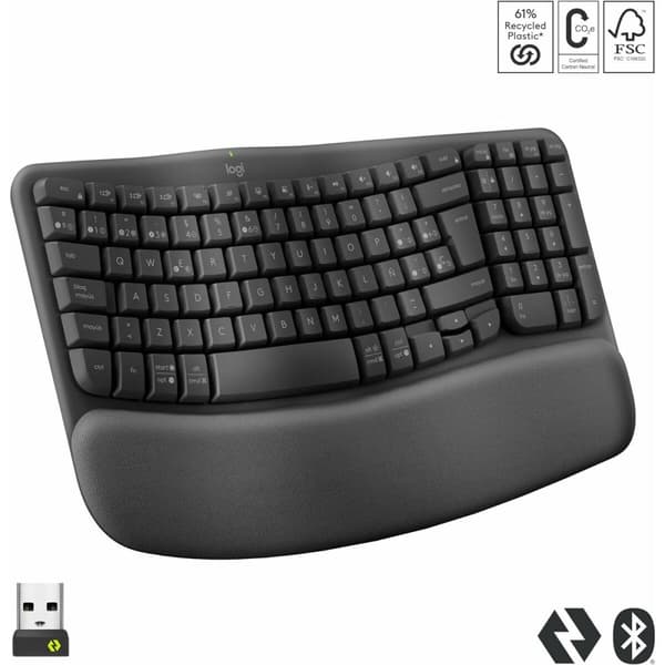 Näppäimistö Logitech 920-012296 Grafiitinharmaa Espanja QWERTY