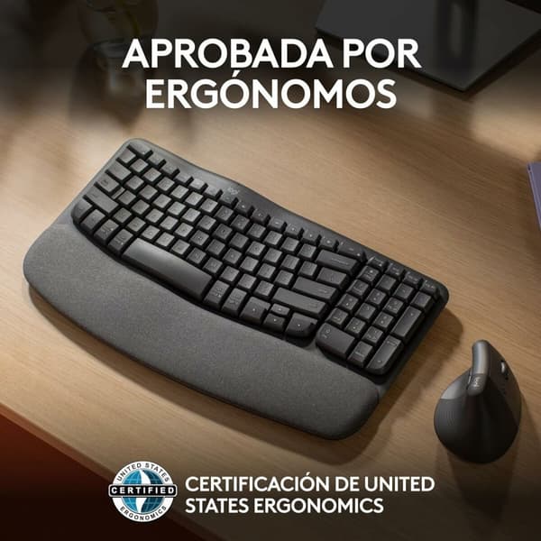 Näppäimistö Logitech 920-012296 Grafiitinharmaa Espanja QWERTY
