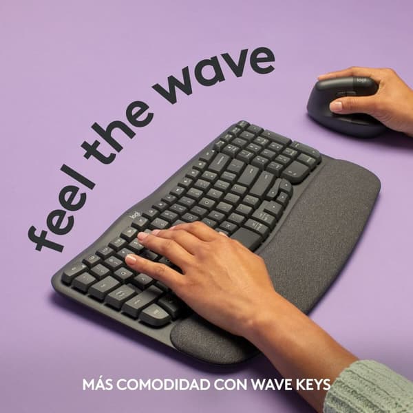 Näppäimistö Logitech 920-012296 Grafiitinharmaa Espanja QWERTY