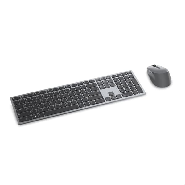 Trådlöst Tangentbord - DELL - KM7321W - QWERTY US International - Grå Titan - Batteritid 36 månader