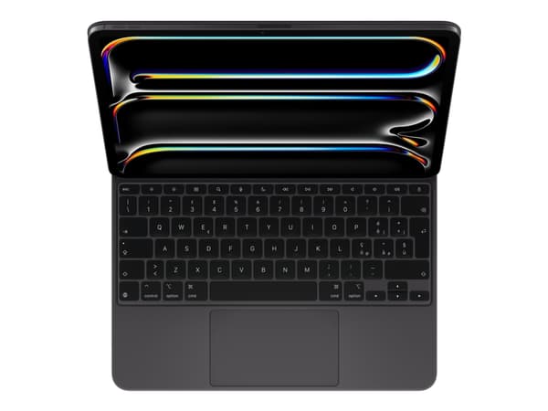 Apple Magic Keyboard - Tangentbord och foliefodral - med pekdyna - bakgrundsbelyst - Apple Smart connector - QWERTY - italiensk - svart