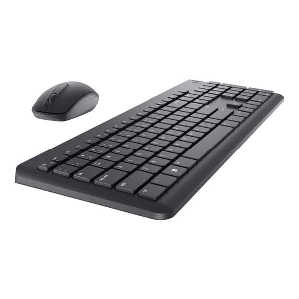 DELL KM3322W Tangentbordsmus ingår RF Wireless US International Svart Svart